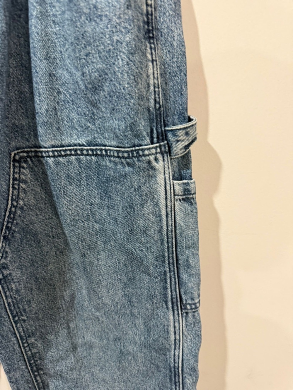 PacSun Baggy Carpenter Jeans 32x32 Medium Wash Utility Denim - Picture 10 of 15